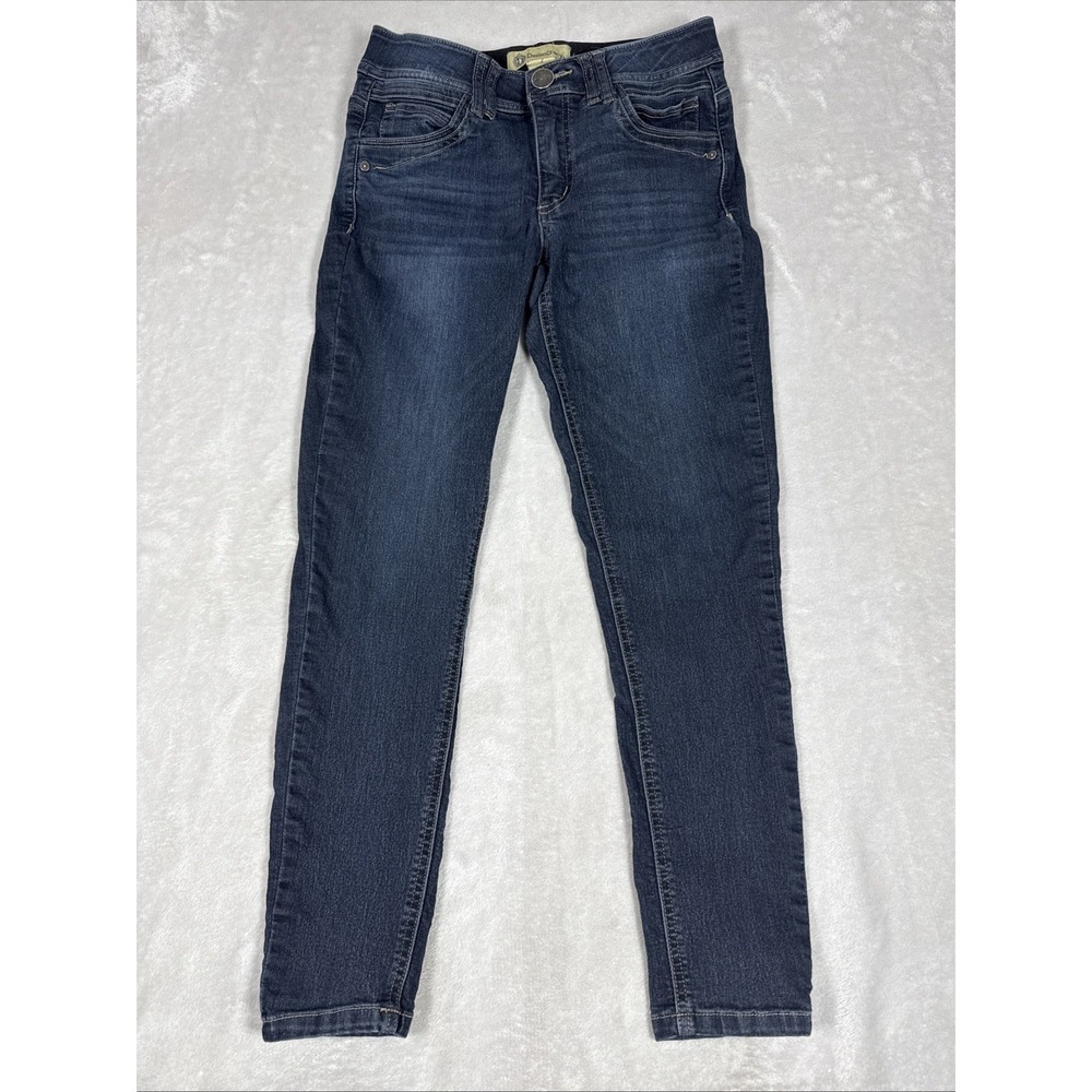 Democracy AB Technology Tummy Control Jeans Women's Size 2 Dark Wash Skinny Fit